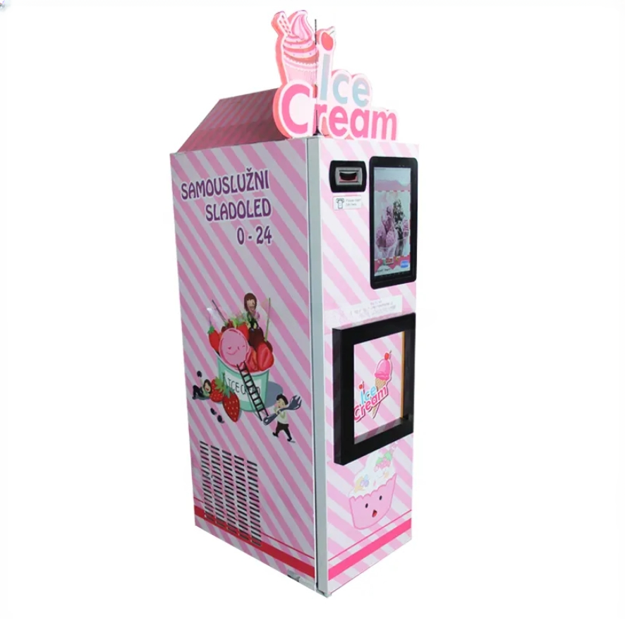 Coin Operated Fully automatic ice cream vending machine