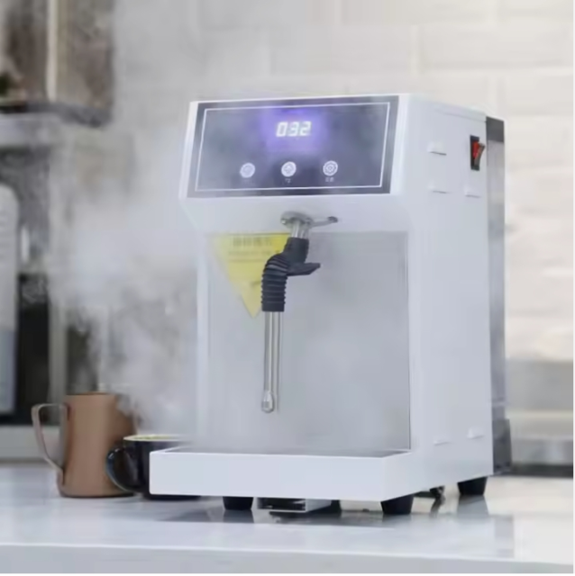 Electric Milk Frother Machine for Milk Tea Shop Mini Commercial Milk Steamer
