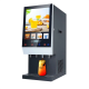 Hot coffee Cold juice vending machine for hotel restaurant use Fully automatic coffee vending machine