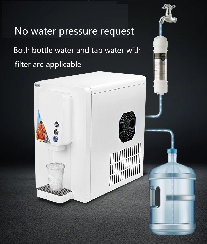 Commercial Ice Maker 30kg with Button Control