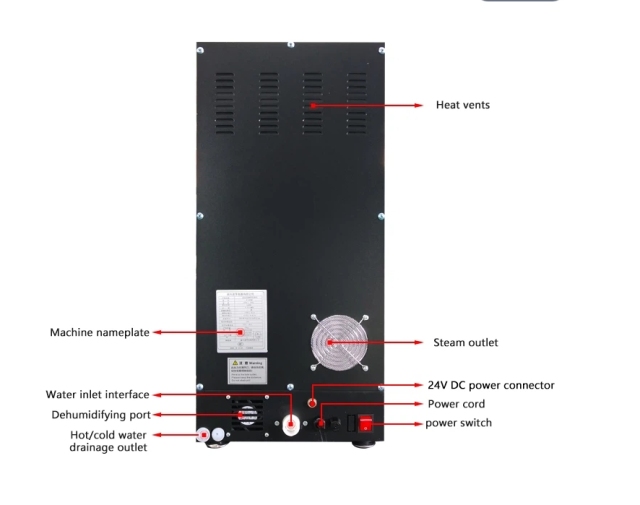 Hot Cold coffee drinks and water dispenser vending machine with cooling system