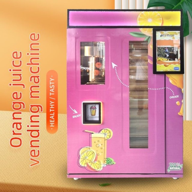 Orange Juice Vending Machine