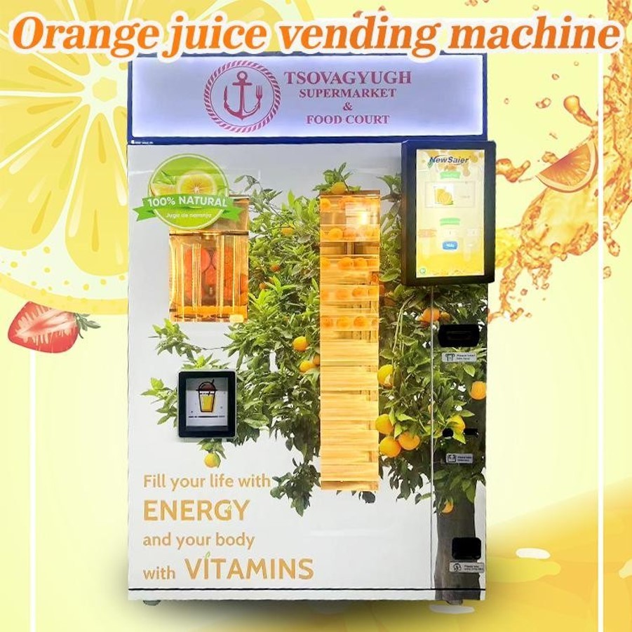Orange Juice Vending Machine
