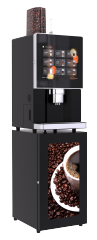 Commercial Type Smart Bean to Cup Coffee Vending Machine
