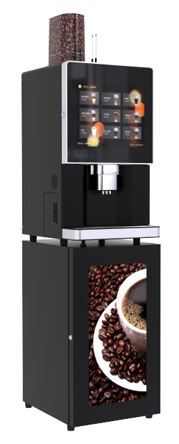 Commercial Type Smart Bean to Cup Coffee Vending Machine