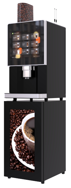 Commercial Type Smart Bean to Cup Coffee Vending Machine