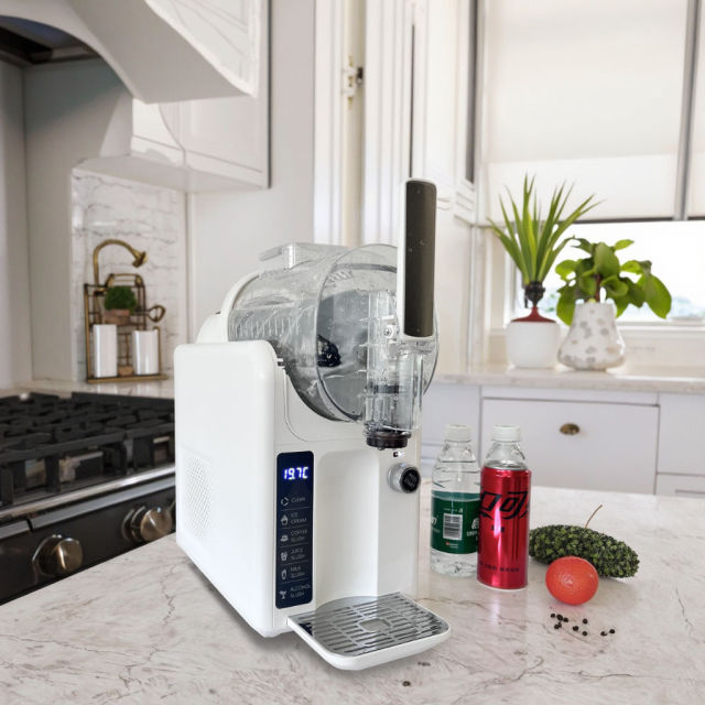 2025 Electric Home Slushie Ice Cream Machine DIY Snow Cone Smoothie Maker for Party Home Use