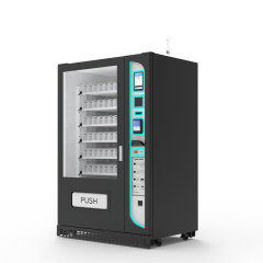 Smart Automatic snacka and drink vending machine with 7 inches touch screen and IOT application