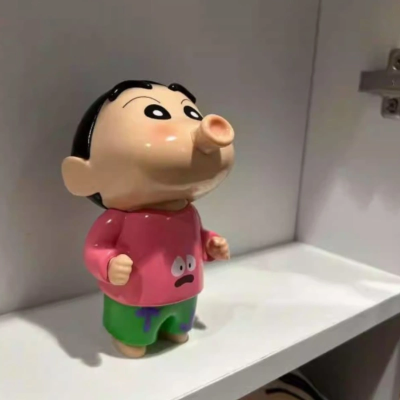 【家居好物】洗澡蠟筆小新浴室擺件玄關創意裝飾飾品高級感小眾