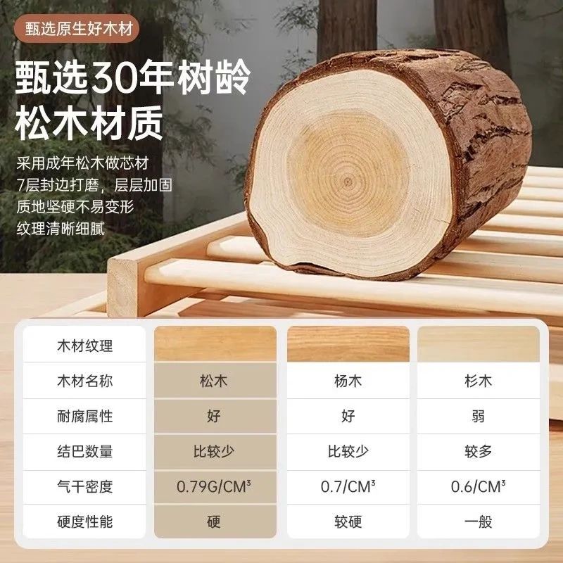 【訂購限量款】實木書架置物架落地簡易家用客廳臥室靠墻花架簡約創意樹形小書櫃