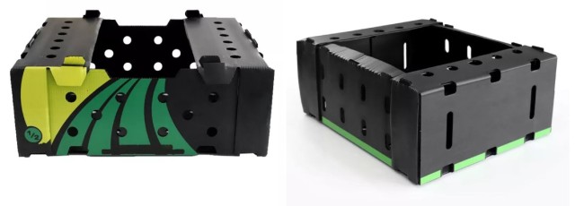 PP plastic corflute fruit box plastic corrugated plastic box reused boxes for good