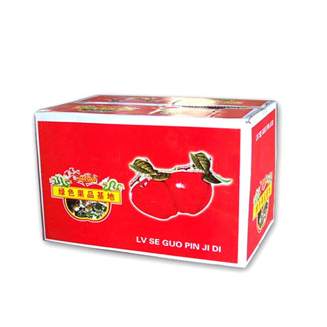 Fruit and vegetable cardboard box