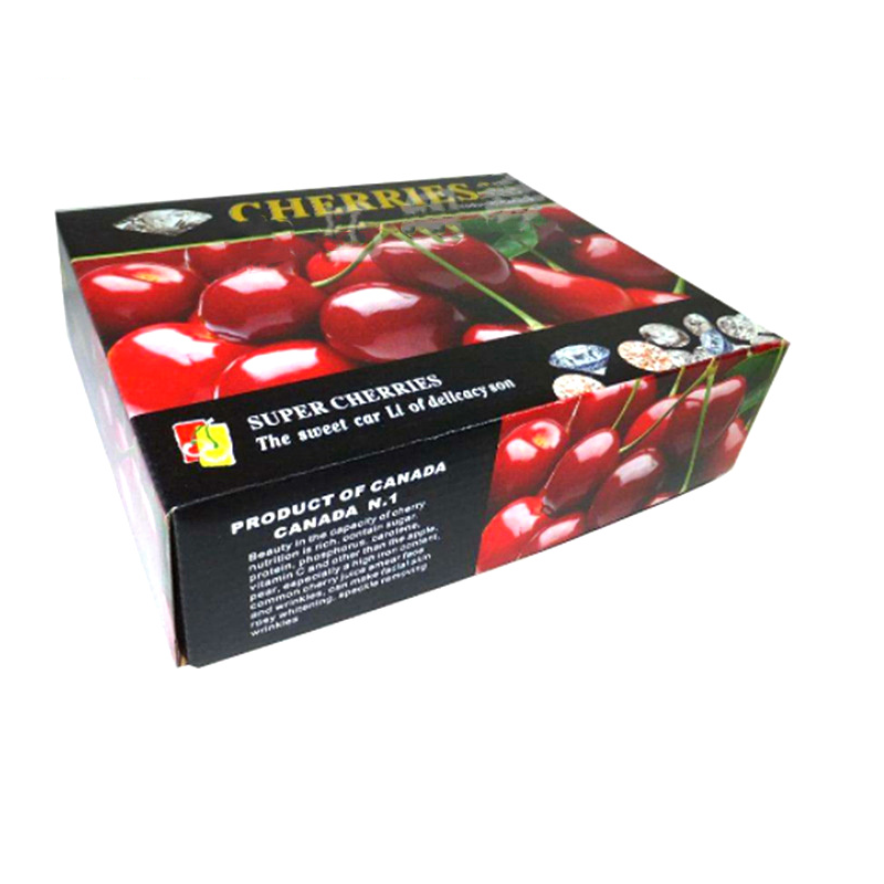Fruit and vegetable cardboard box
