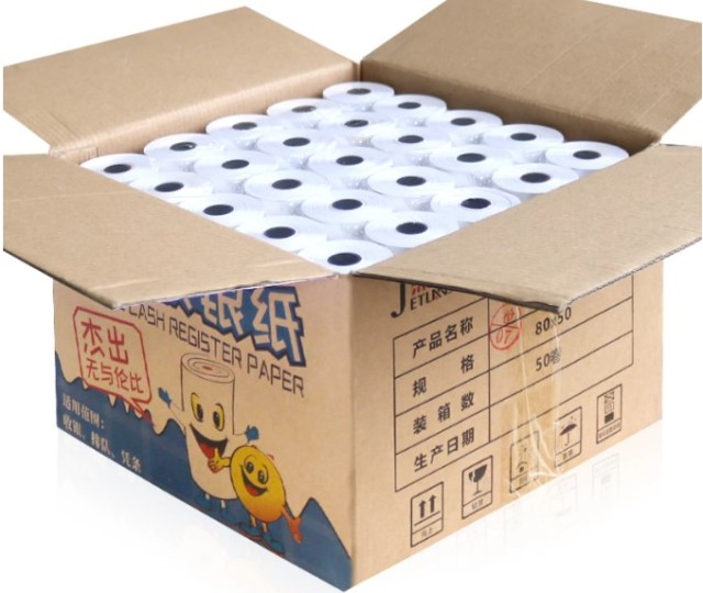 Printed Sticker Thermal Paper Label