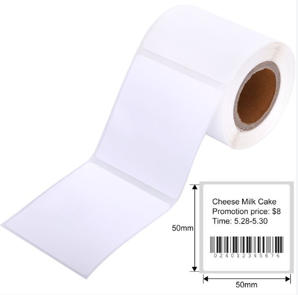 Printed Sticker Thermal Paper Label