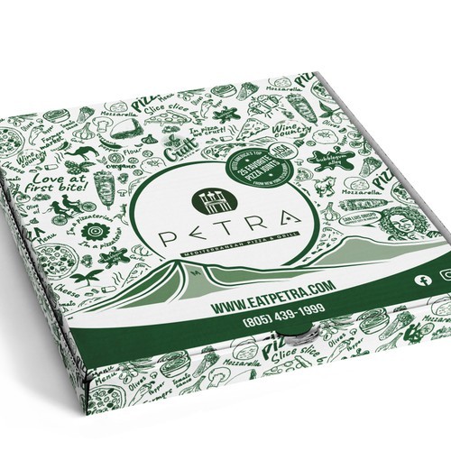 Full Customized Printing Pizza box