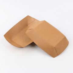 kraft paper disposable lunch container