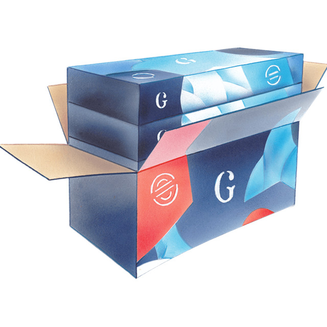 5 Pack 12 Pack small carton with Master carton