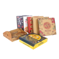 Off set printing frozen pizza box