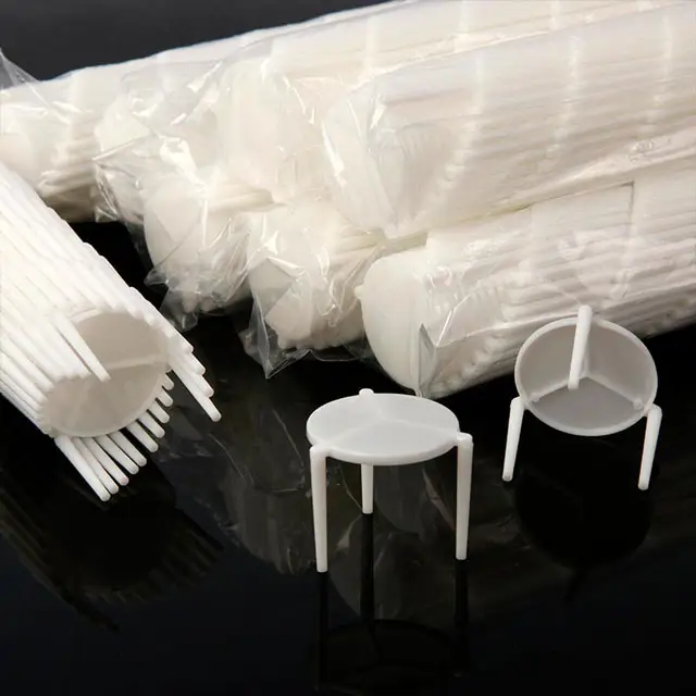 Disposable white pp pizza saver tripod stands