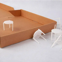 Disposable white pp pizza saver tripod stands