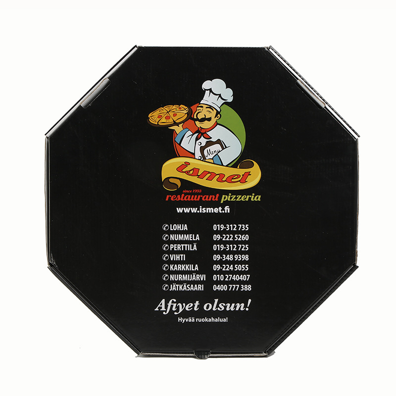 8/10/12/14 Inches Octagon Pizza Box