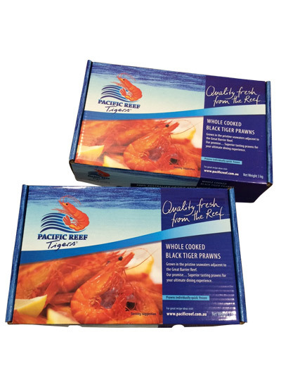 5kg Prawn shrimp carton box for Australia Market