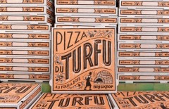 Customized Pizza Box with Logo Printed