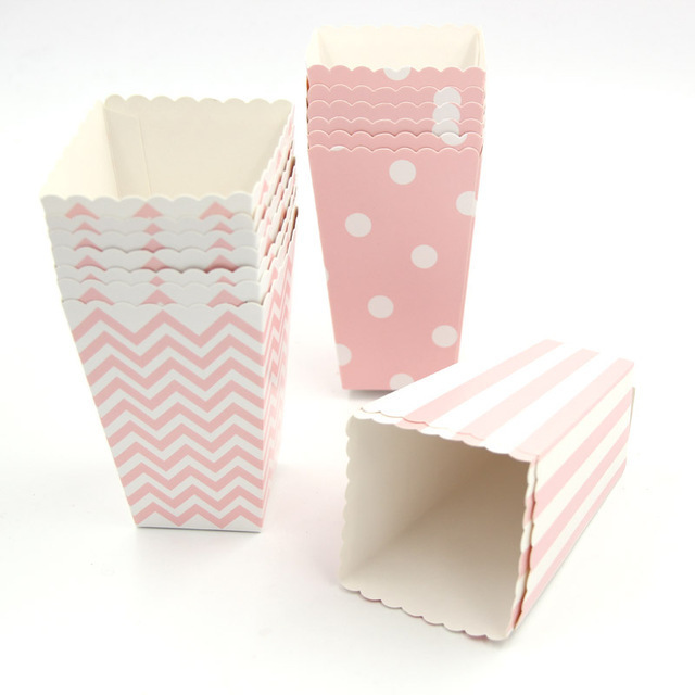 Movie popcorn paper cup bucket