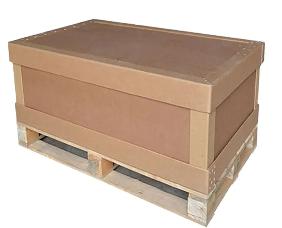 Heavy duty Transportation Shipping paper Box With paper Pallet