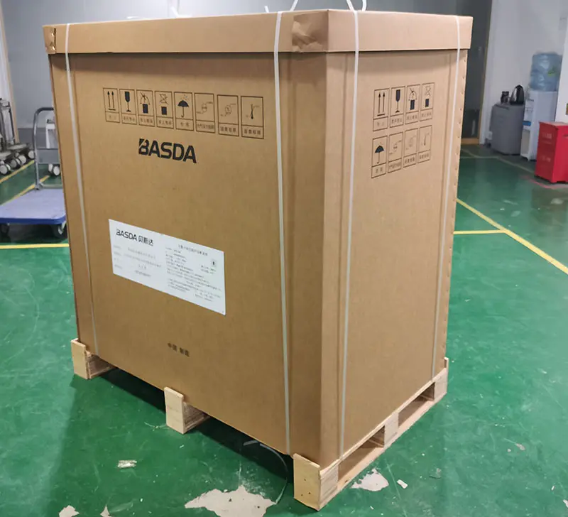 Heavy duty Transportation Shipping paper Box With paper Pallet