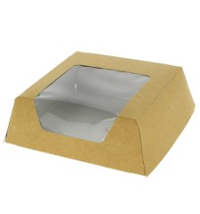 Cake carton boxes with clear window