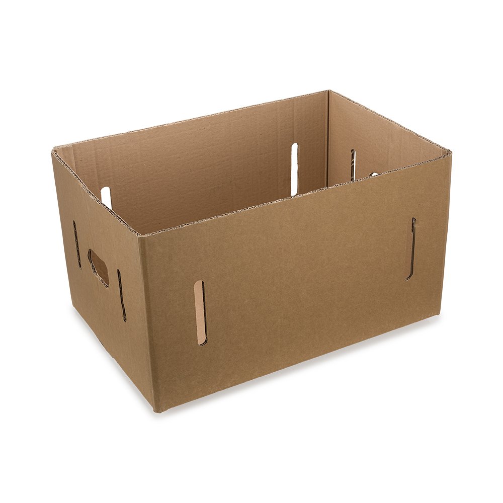 Fruit Market Carton Tray Box with Air holes