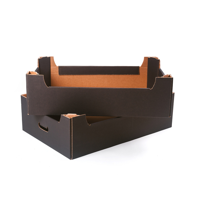 Fruit Market Carton Tray Box with Air holes