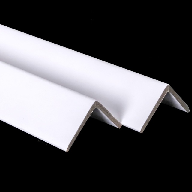 White paper corner protectors with OEM sizes