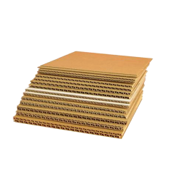 FSC E flute 2mm cardboard paper sheets for pizza box producer
