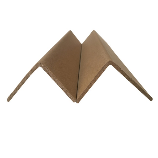 Round solid paper corner protectors, lock type paper corner protectors