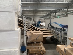 Fan fold cardboard sheets, Z type sheets for furniture packages