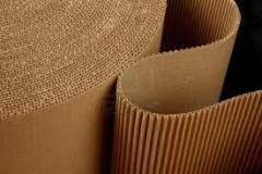 Soft paper fluting sheets for packages