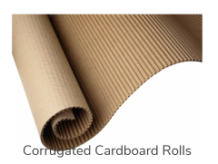 Soft paper fluting sheets for packages