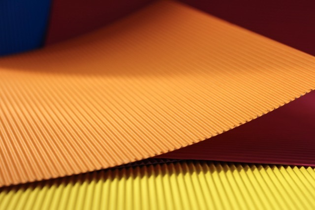 Colorful fluting sheets for Art work kids art class