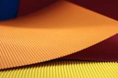 Colorful fluting sheets for Art work kids art class