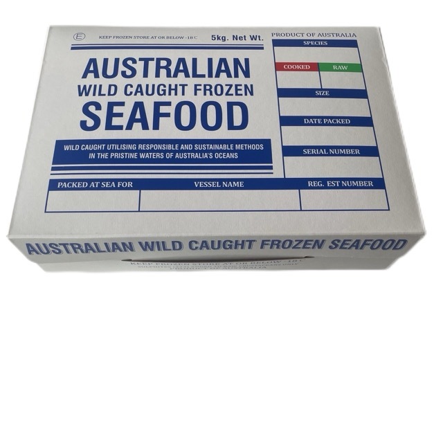 5kg Kings Prawns Carton box for Australia Seafood