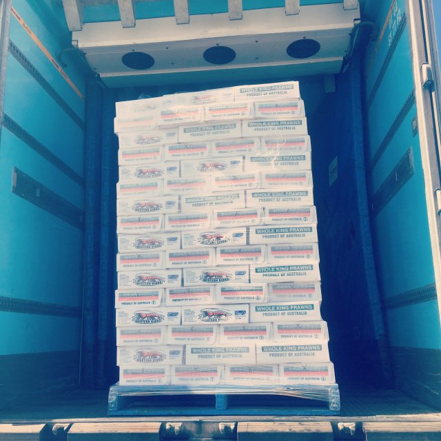 5kg Kings Prawns Carton box for Australia Seafood