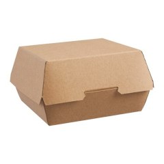 Custom Kraft Fast Food Packaging Takeaway Food Burger Box Packaging box