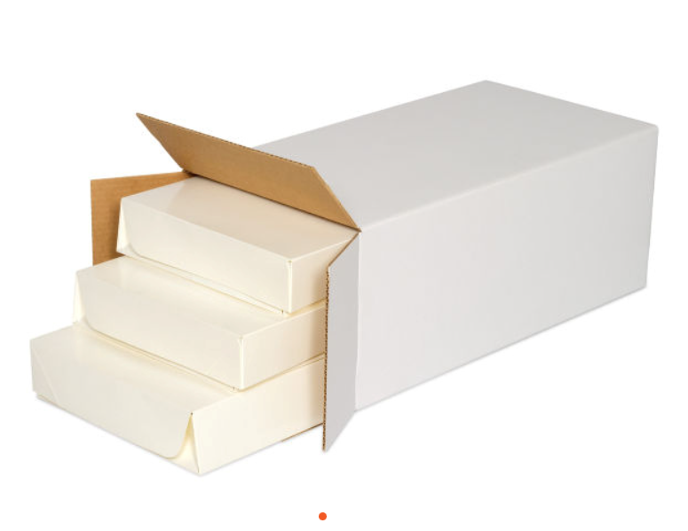 800g 1Kg 2Kg Frozen shrimp carton box waterproof shrimp carton with windows