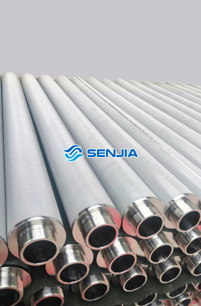 Stainless Steel Sintered Mesh Filter Cartridge