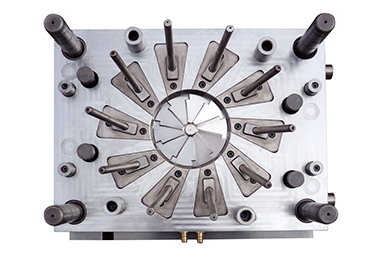 Molde de lâmina de ventilador de fluxo misto
