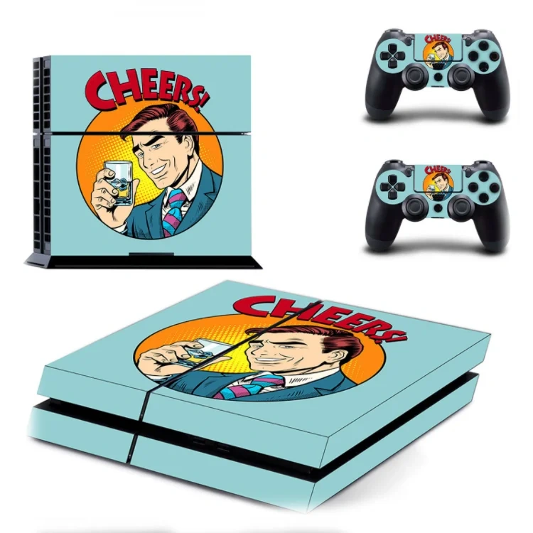 Console Controller Sticker Protective Film Skin Cover for PS4 Games Accessories Console Skin Stickers Cover