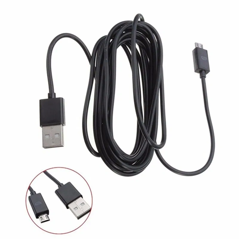 PS4 Controller Cable 1.8m Charging Cable GamePad XBOX ONE Controller Charger Lead Micro USB For XBOX ONE/PS4